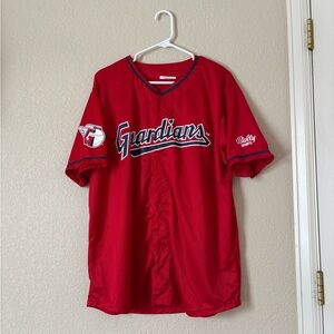 Bally Sport Cleveland Guardians #22 Josh Naylor Red Jersey XL